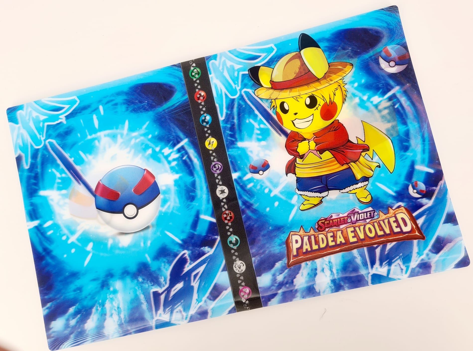 Nowy super album 3D format A5 na karty Pokemon Pikachu zabawki