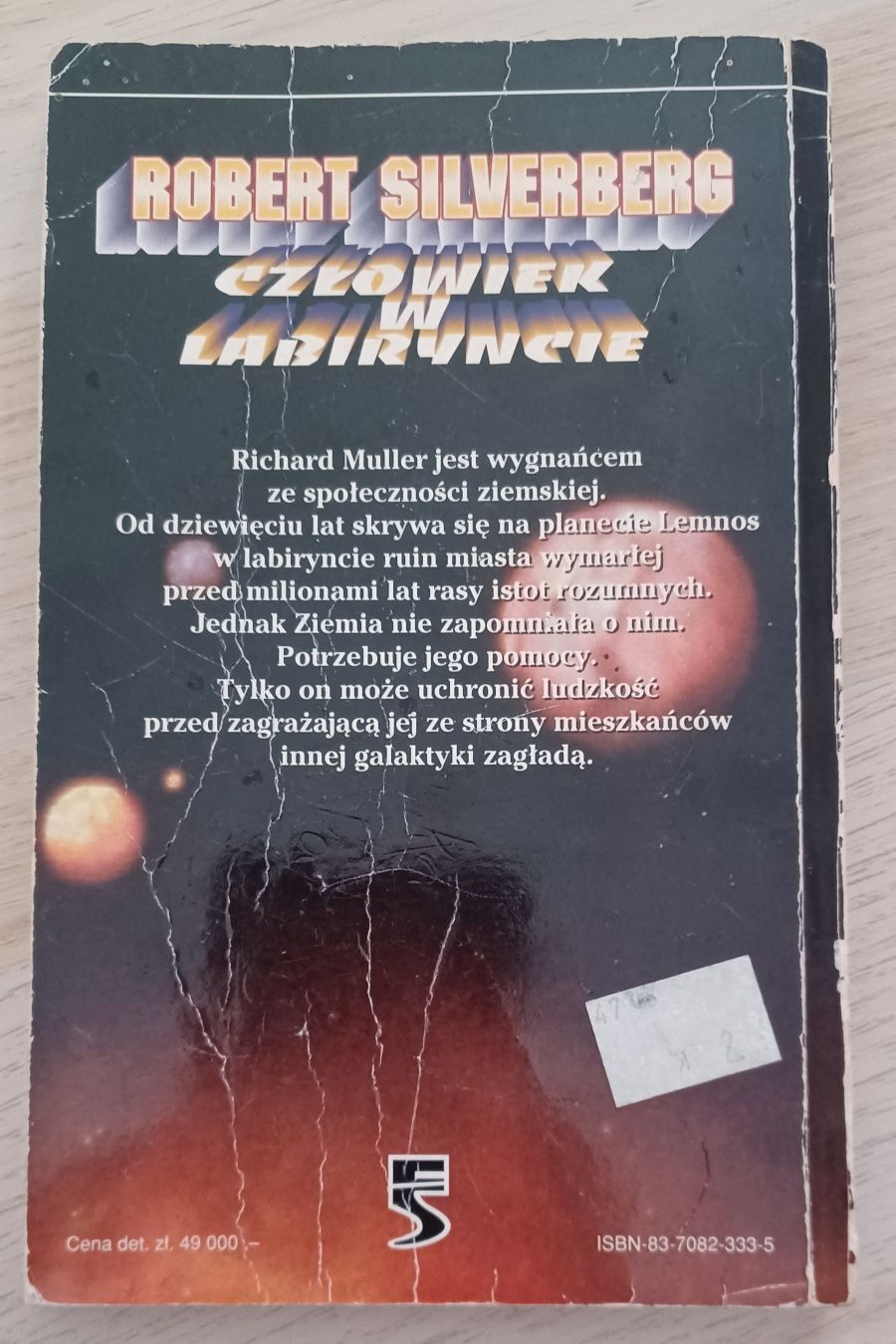 Książka Człowiek w labiryncie Robert Silverberg