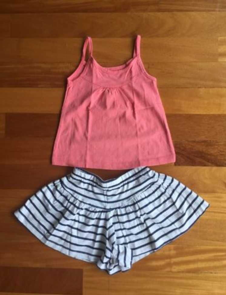 Lote (pack) roupa menina 3/4 anos