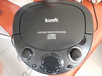 Rádio Boombox CD KUNFT KTCB5415 (Preto - Analógico - AM/FM - Pilhas e