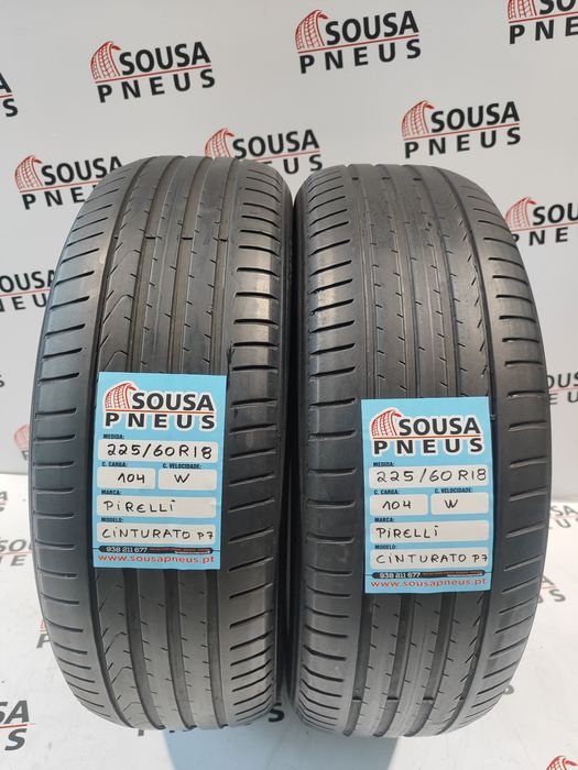 2 pneus semi novos 225-60R18 Pirelli - Oferta dos portes