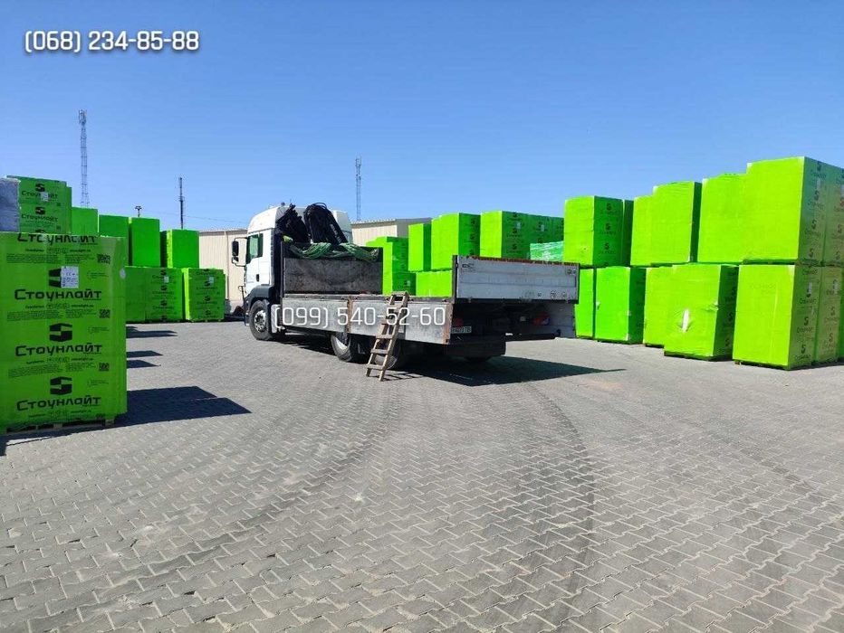 ГАЗОБЕТОН, ГАЗОБЛОК, Стоунлайт Бровари