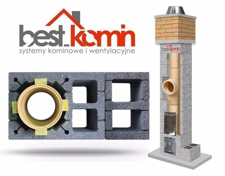 Komin systemowy Ceramiczny 4m KW2+W2 Fi 200 BKS PRODUCENT Wys. Gratis