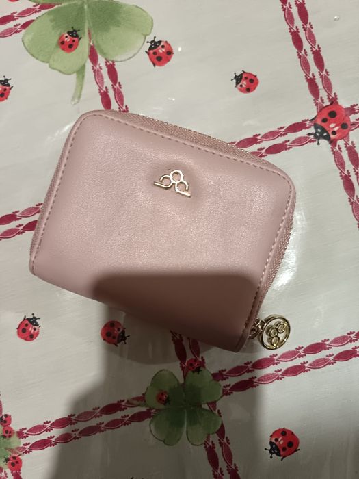 carteira  para mulher  cor rosa + oferta brindes