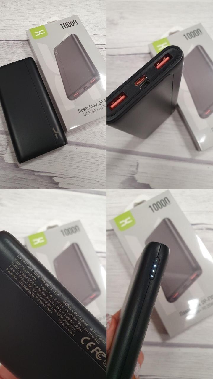 Power Bank powerbank Павербанк 10000mAh PD20W+QC 22.5W