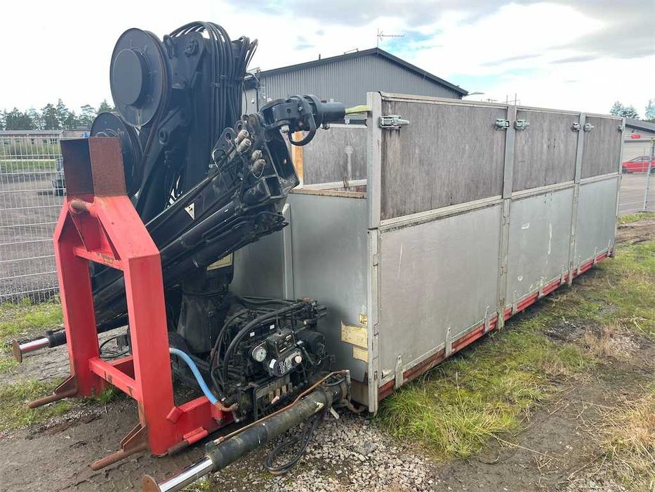 Zabudowa hakowiec kontener HDS HIAB 112-3.3 Radio palfinger 10,2m 4ton