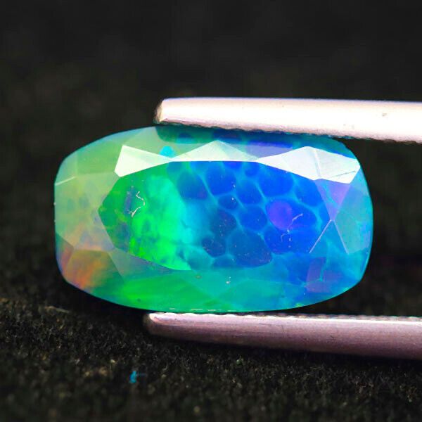 etiopski opal czarny 2,42ct na pierścionek