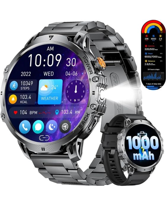 Розумний смарт годинник  LIGE SPORT MILITAR EF13-E( 1.85 4.6 cm)"
1,75