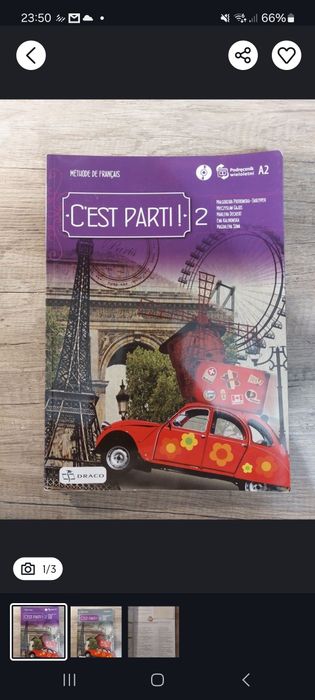 C'est Parti! 2 podręcznik do języka francuskiego