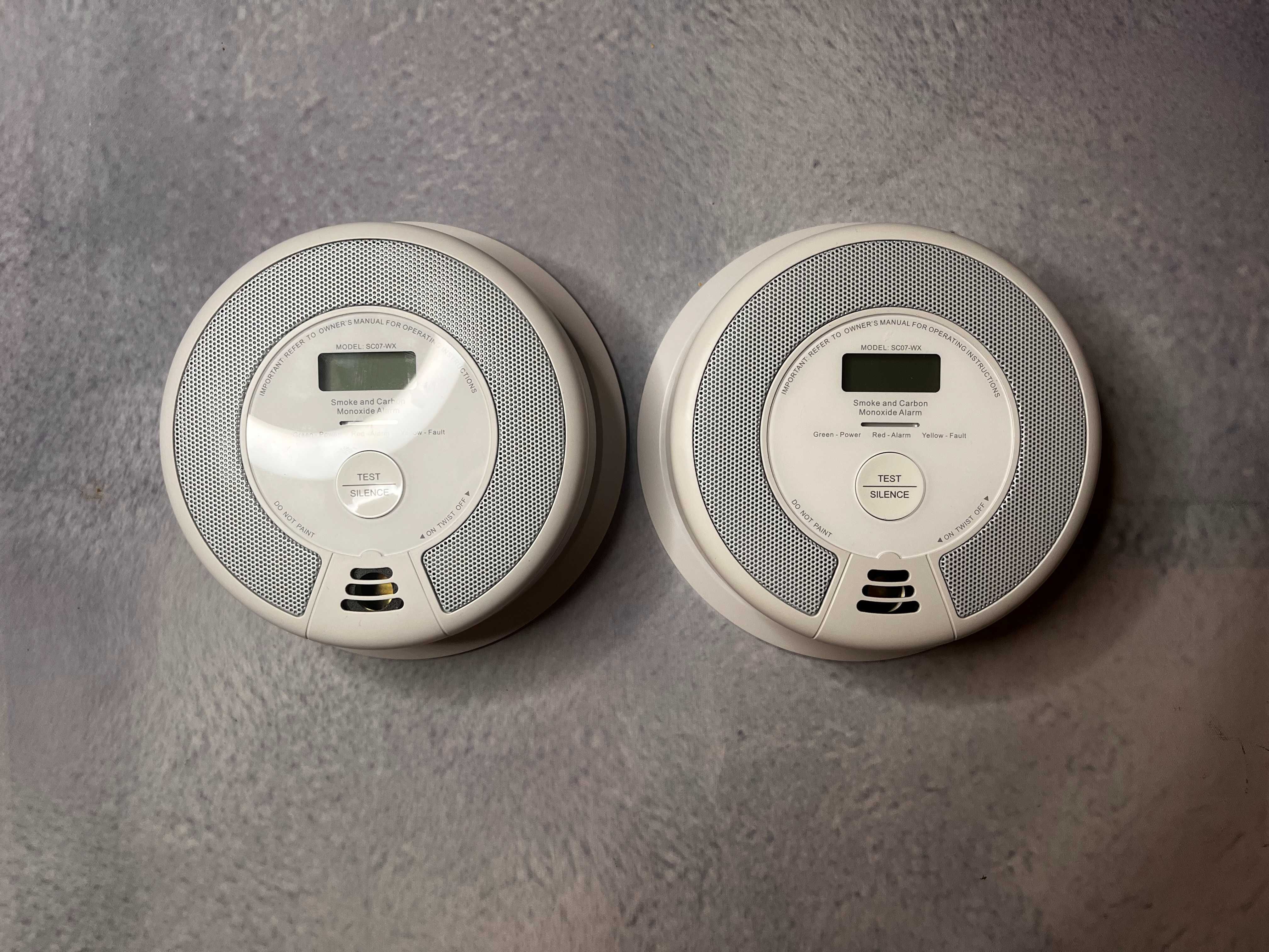 Czujnik dymu i tlenku węgla Wi-Fi X-Sense SC07-WX, 2 szt.
