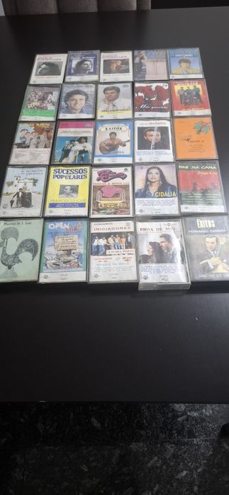 Coleção de Cassetes Musica Portuguesa