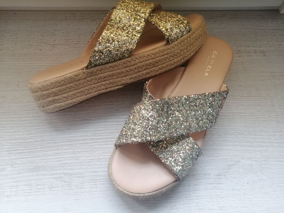 Klapki espadryle Kurt Geiger r. 39