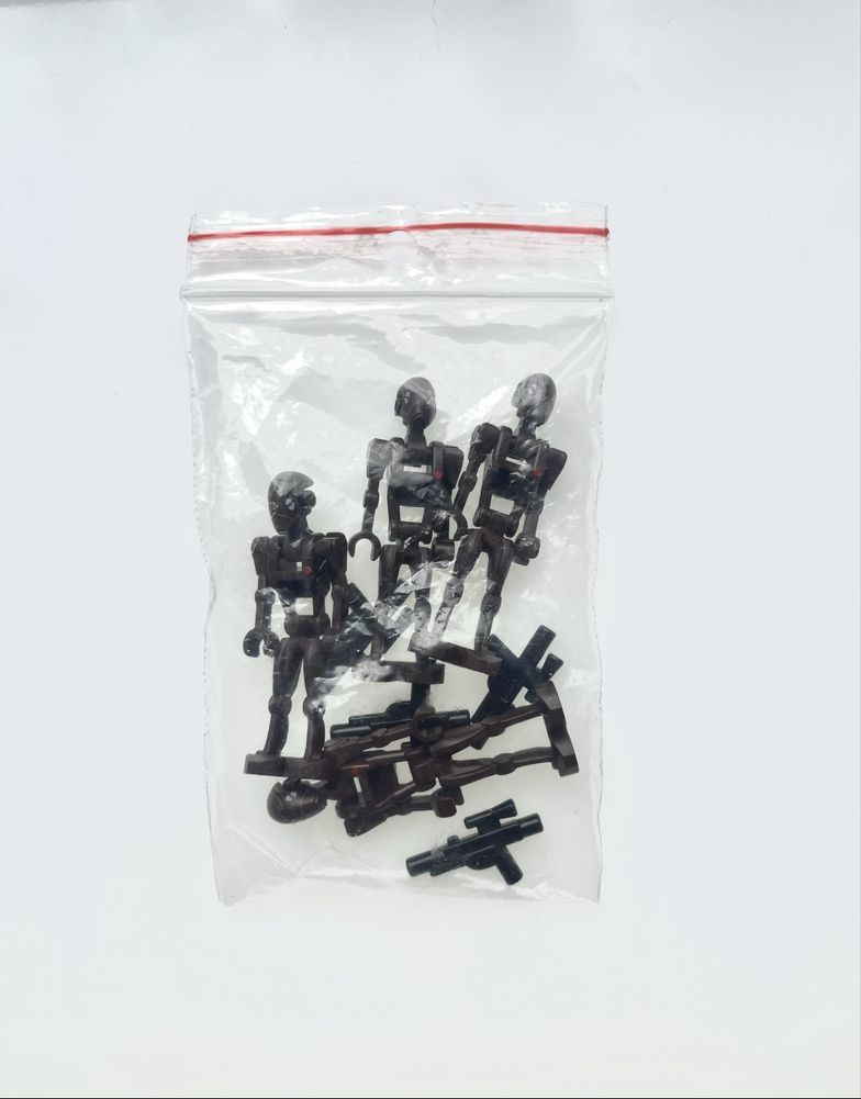 4 nowe, figurki LEGO Star Wars — Commando Droid (sw0359) 9488