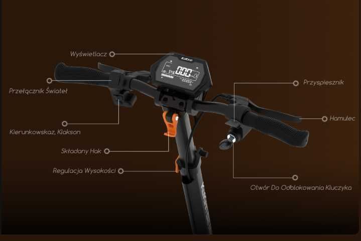 Kukirin G2 MAX - Hulajnoga elektryczna KuKirin G2 MAX dostępna