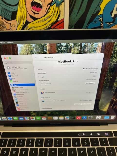Apple MacBook Pro 13 M2 8GB 512GB 2022 Silver Gwarancja 12m Szczecin