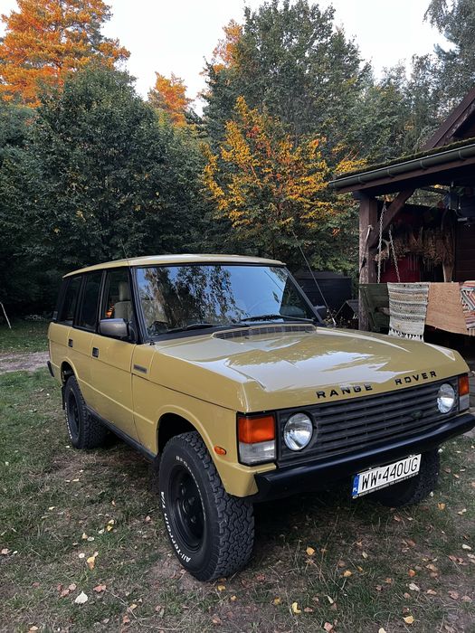 Odrestaurowany Range Rover Classic 300tdi manual