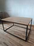 Ława stolik loft industrial industrialny buk metal