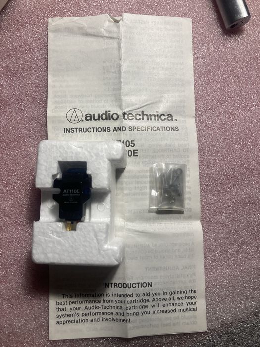 Audio-Technica AT-110E  , головка звукоснимателя , Япония.