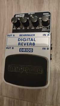 Pedais de guitarra reverb e phaser