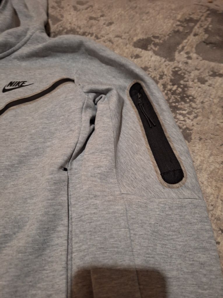 Nike tech flecce szary rozmiar S