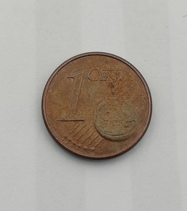 Moedas Alemãs 1 cêntimo 2002