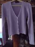 Liliowy sweter rozpinany Pretty Little thing