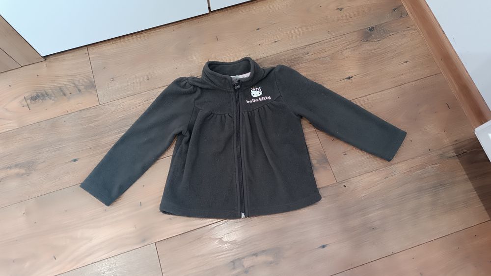 Bluza 98- 104 H&M Hello Kitty polarowa szara