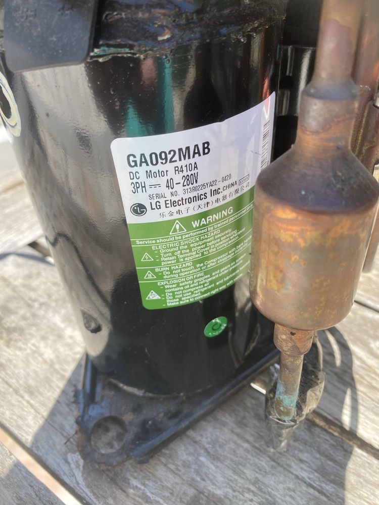 Compressor como novo LG