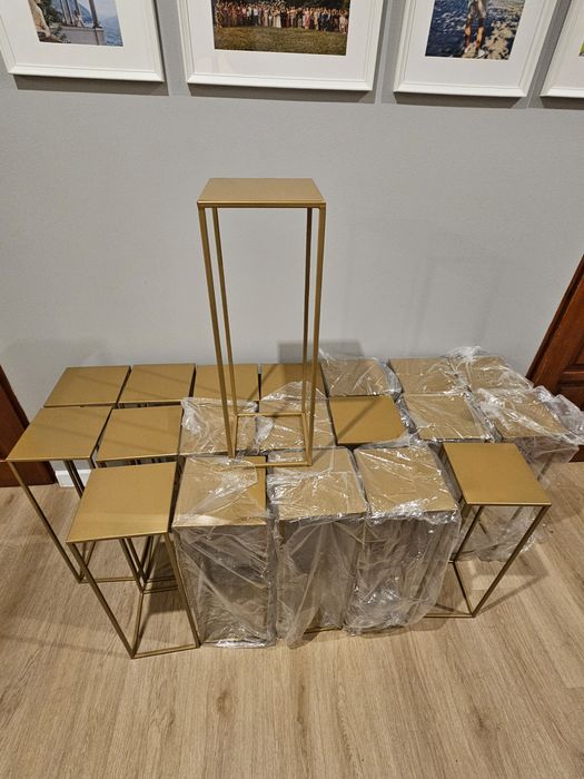 Kwietnik stojak metalowy 60cm