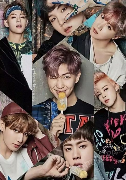 BTS BANGTAN BOYS ARMY K-pop obraz mozaika diamentowa do WYKONANIA