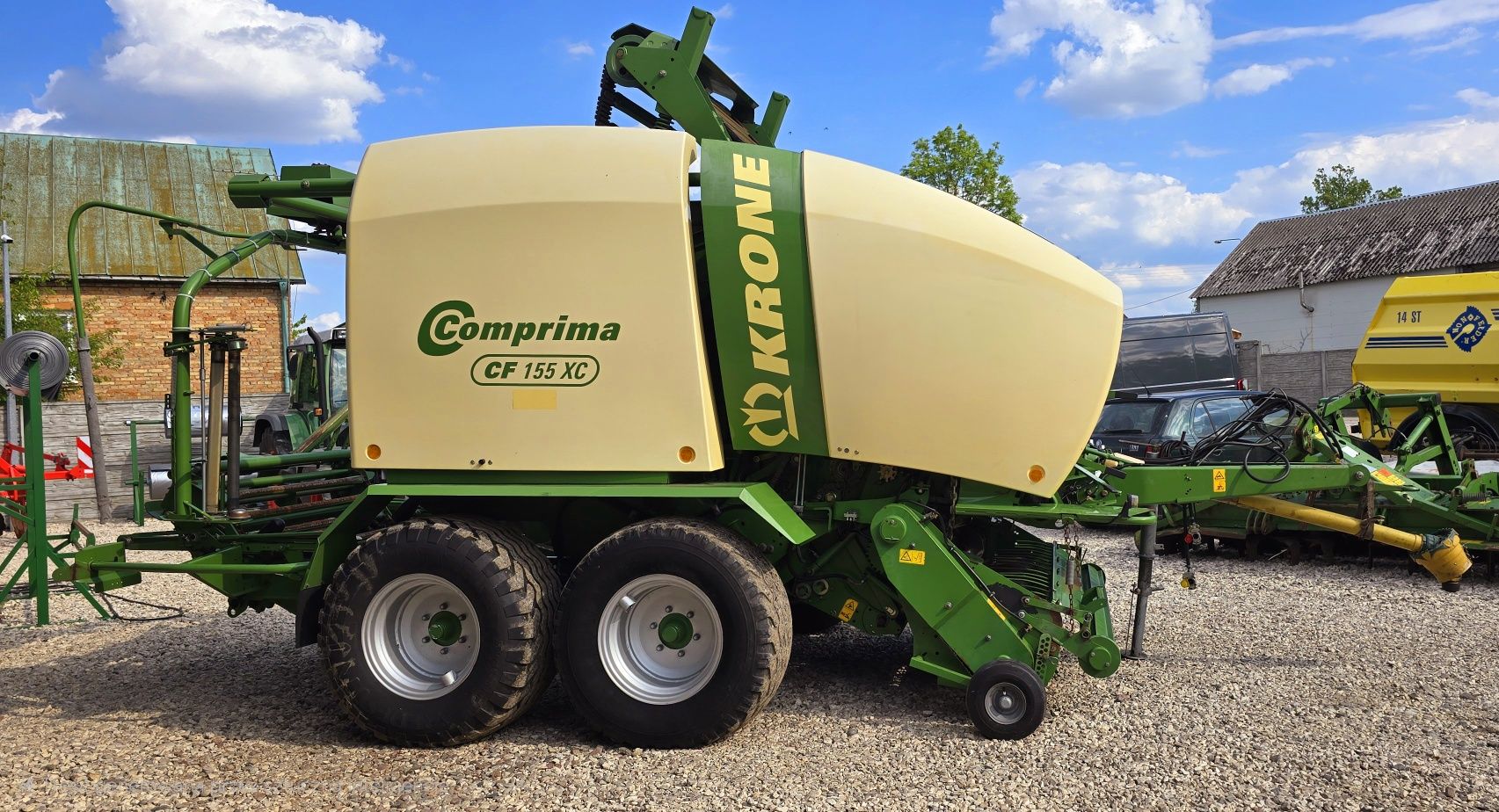 Krone Comprima CF 155  XC Prasoowijarka Gotowa do pracy!!! Z Niemiec !