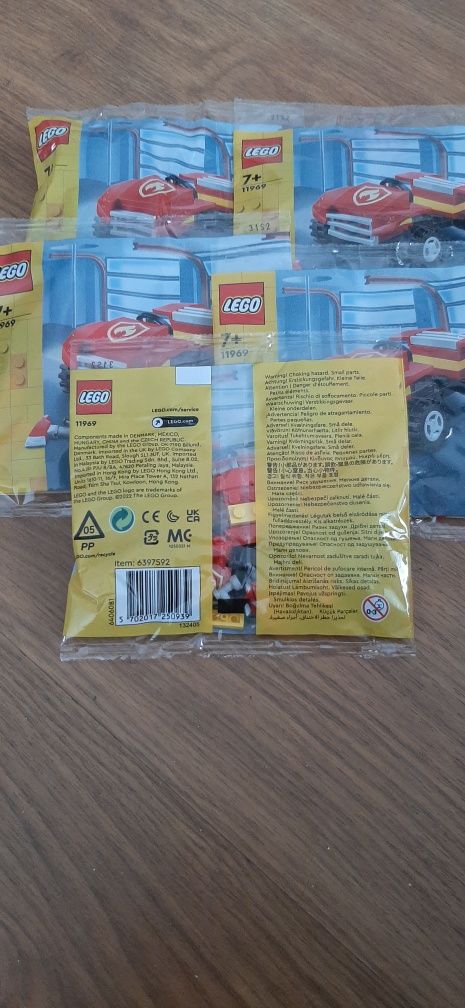 Lego wóz strażacki quad