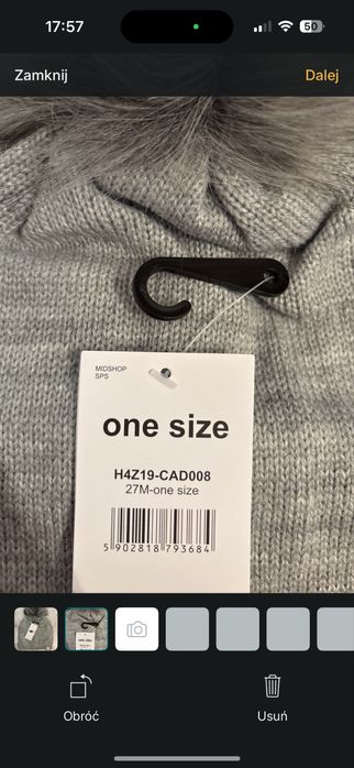 Czapka nowa damska 4F