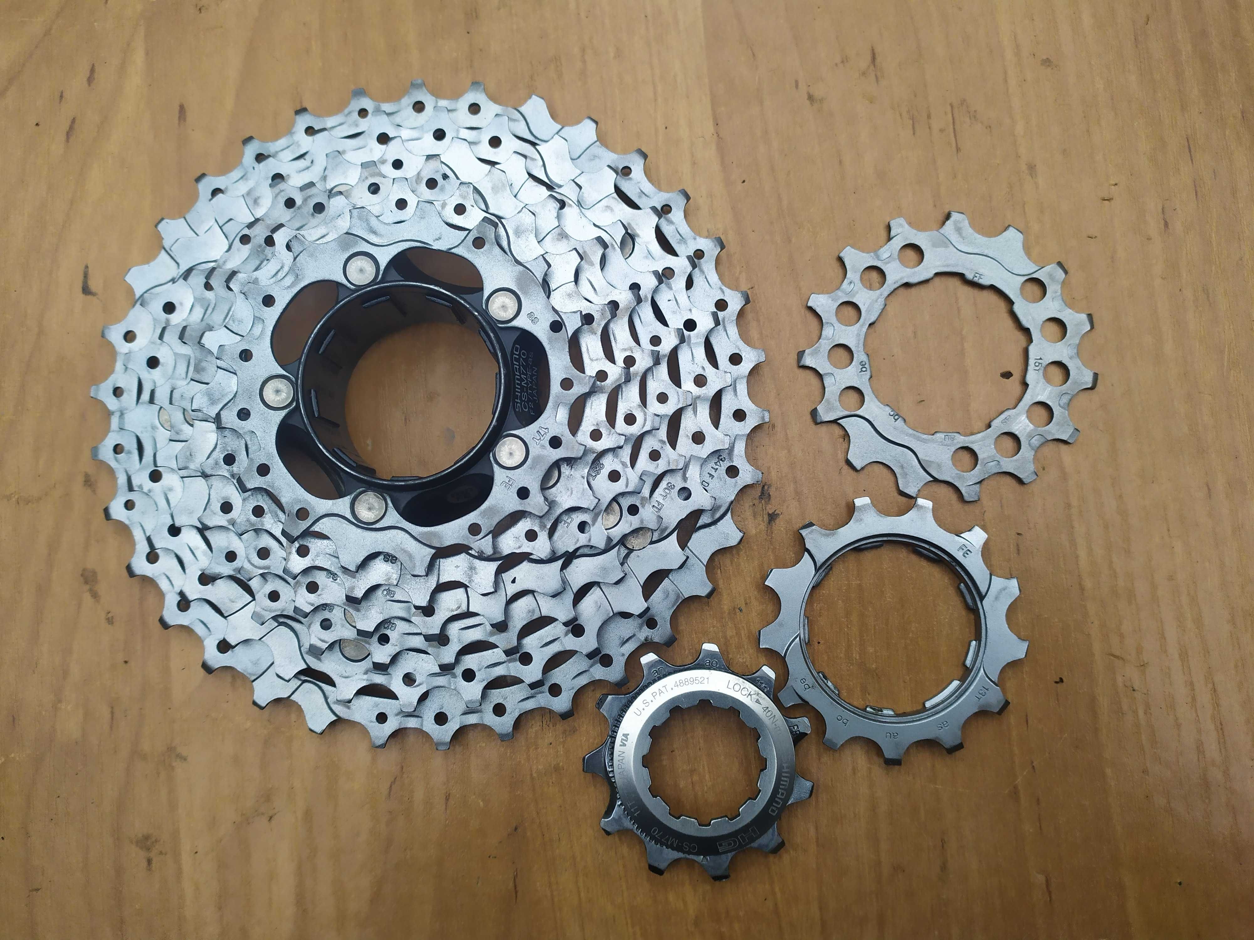 Shimano Deore XT CS-M770 kaseta 9Speed 11-34t Polecam