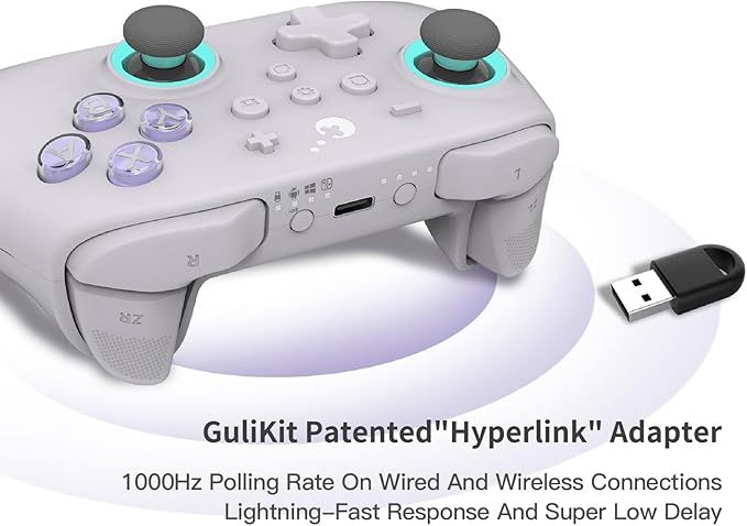 Kontroler GULIkit KK3 MAX Bluetooth z wibracjami i RGB
