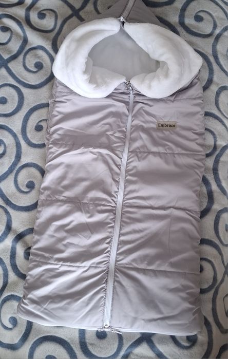 Зимовий конверт ковдра з муфтами