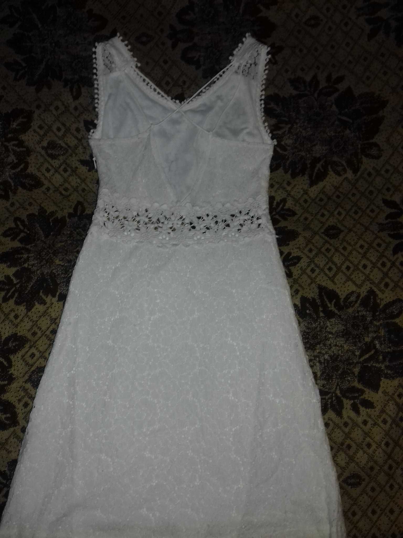 Нарядное ажурное платье сукня на 8-10 лет