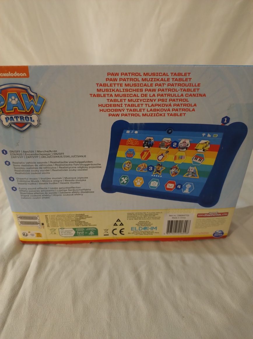 Tablet Psi Patrol Paw Patrol dla dzieci