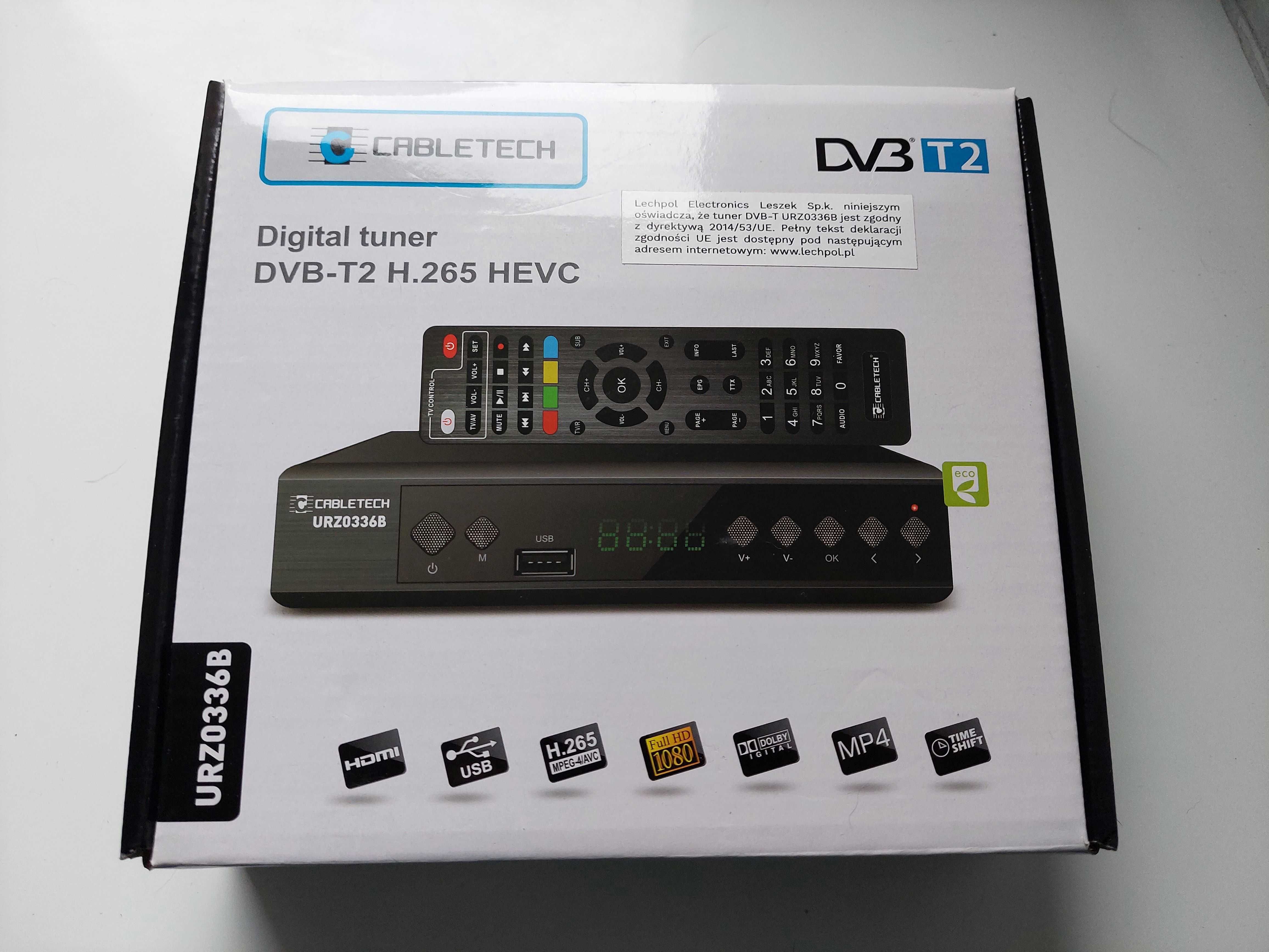 Dekoder Cabletech URZ0336B DVB-T2