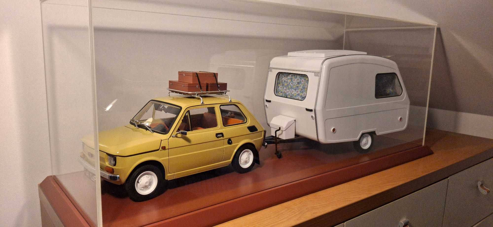 Model Fiat 126p DeAgostini w skali 1:8