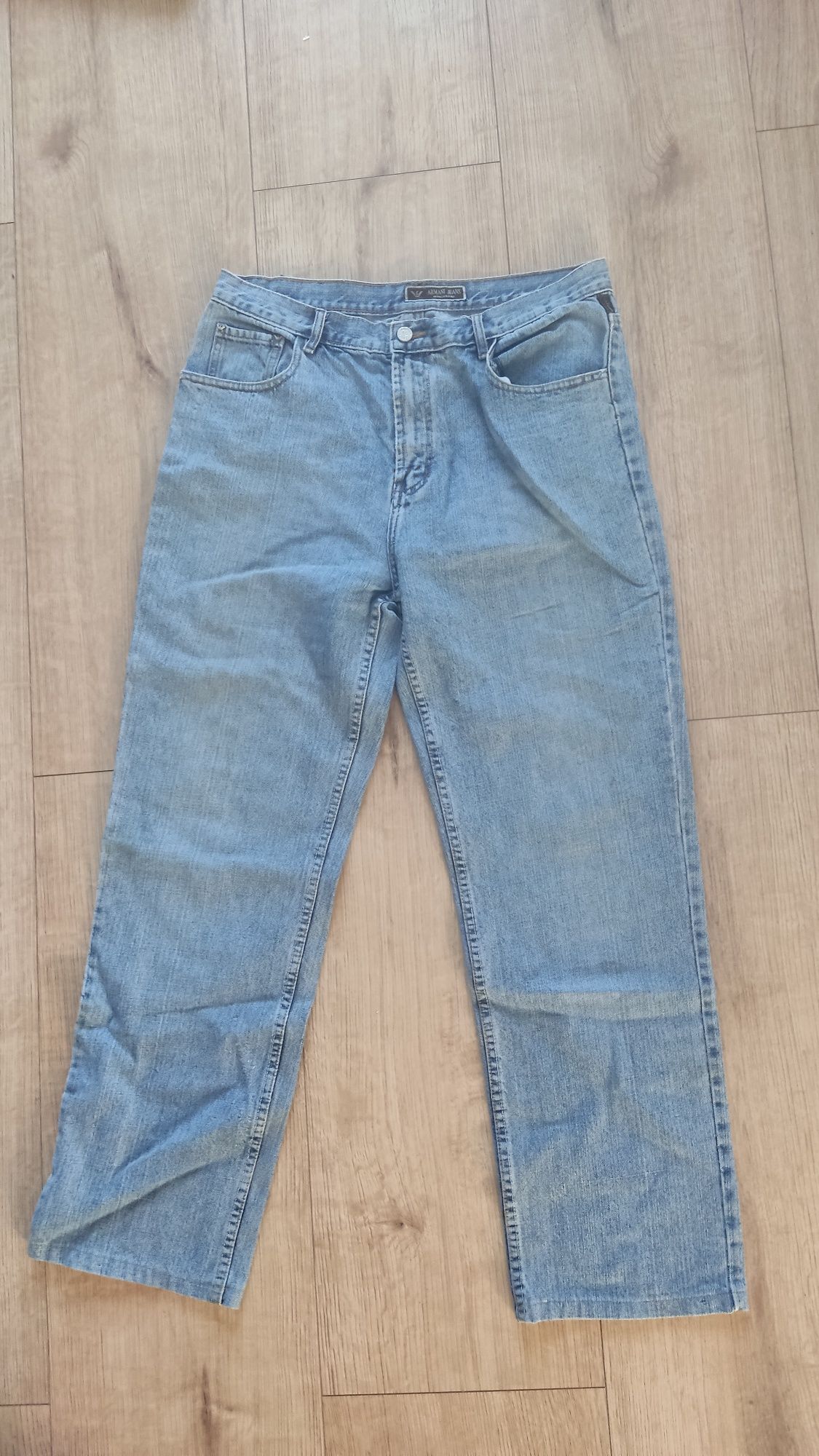 Jeansy męskie Armani jeans vintage