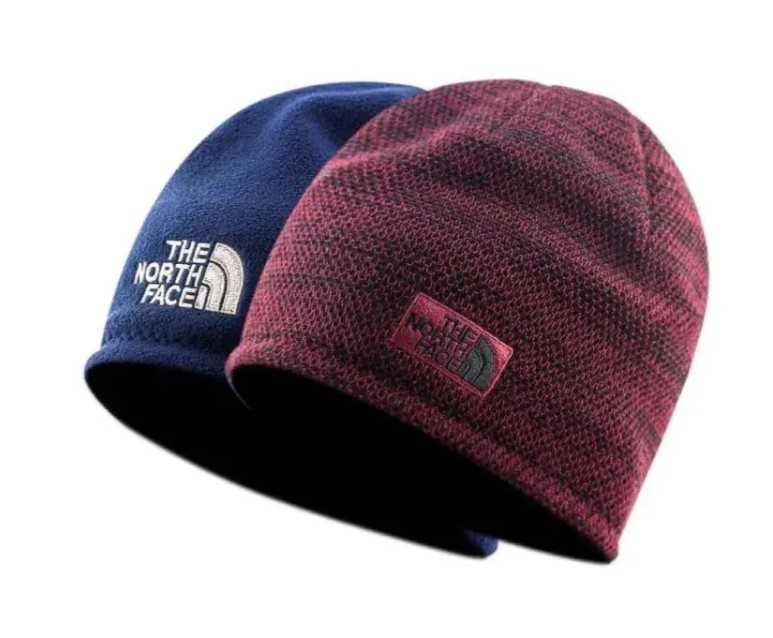 Двосторонні шапки на флісі The North Face оригінал