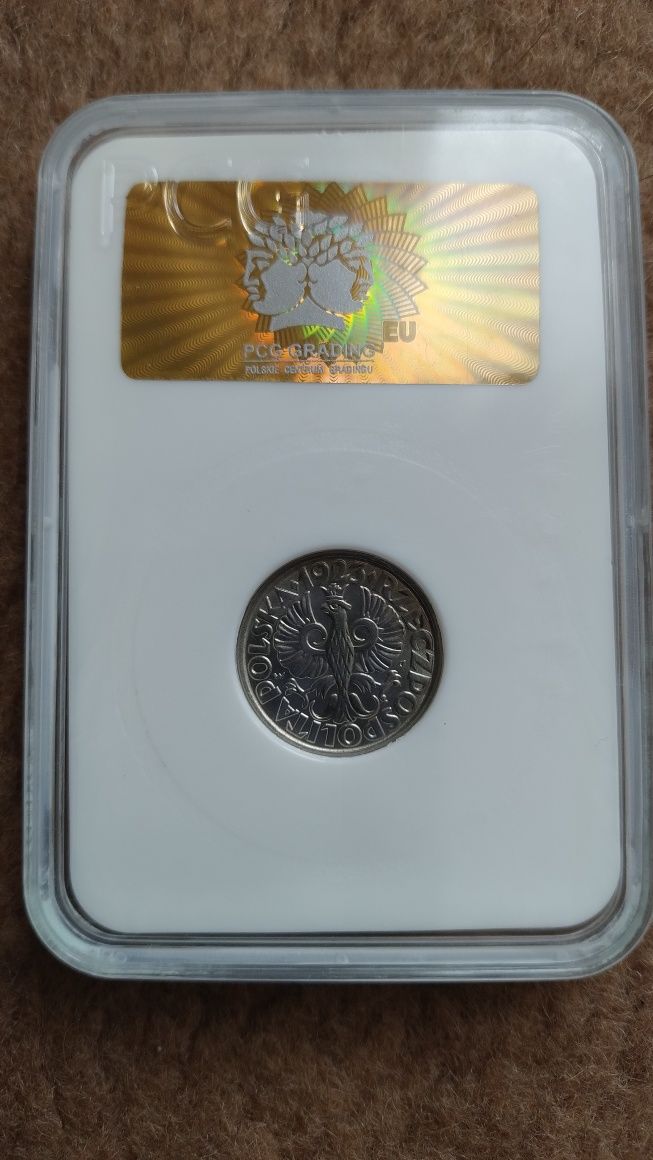 Moneta 20 Groszy 1923 MS 69 Unikat W Tej Nocie!!!