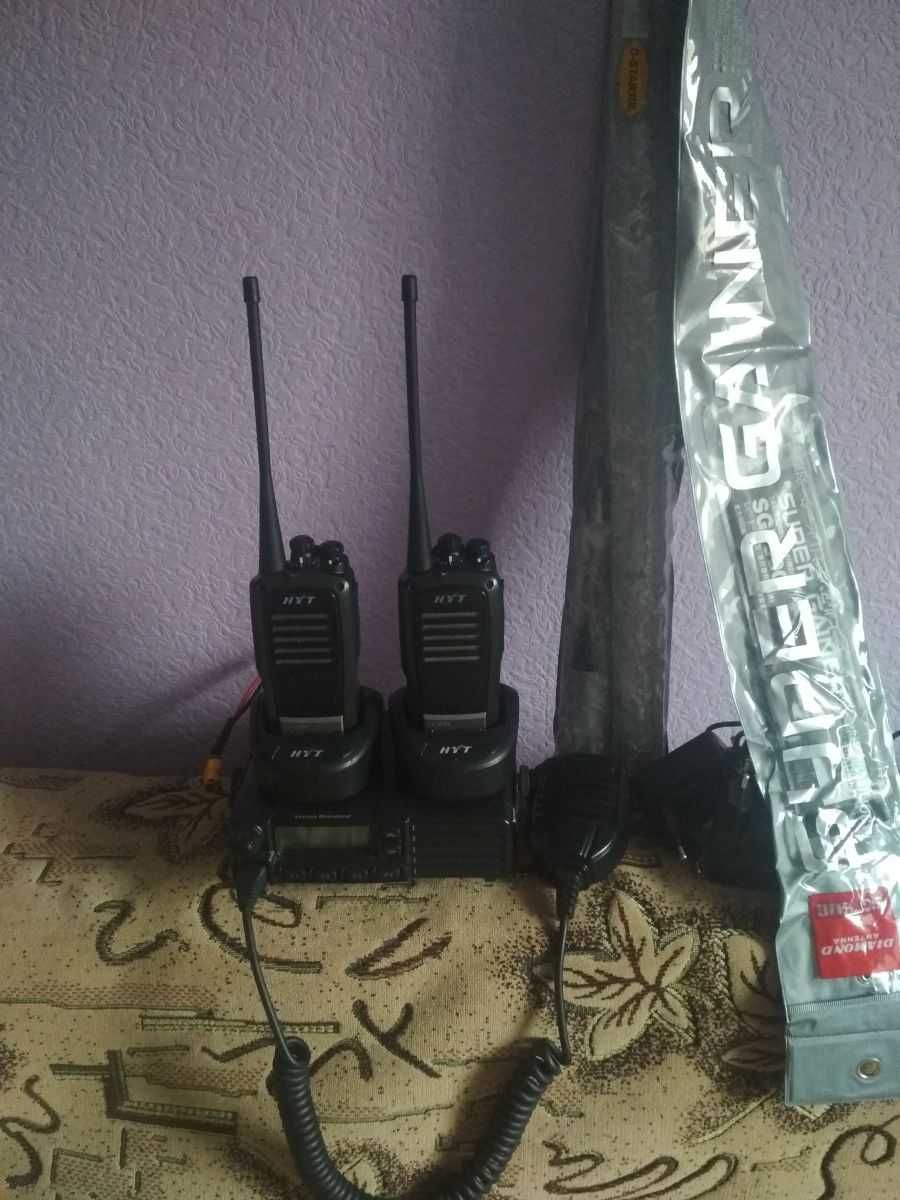 Рации портативные Hytera (HYT) TC-620U 440-470mhz 2шт.