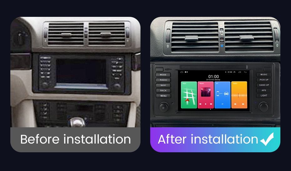 Radio nawigacja BMW E39 X5 5 E53 Android GPS NAVI