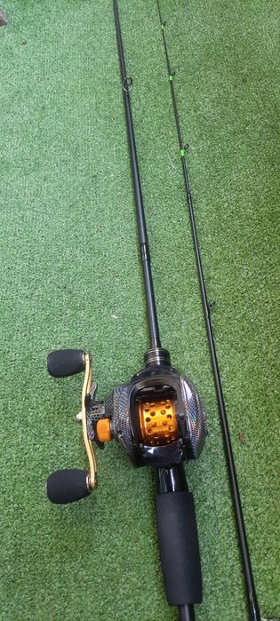 Wędka castingowa paver stic + Multiplikator Baitcasting