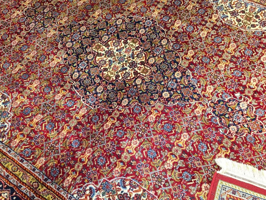 Kaszmirowy Tabriz - Przepełniony pięknem -  Perski dywan -  245x360