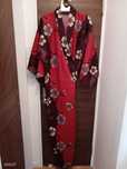 Tradycyjna japoński yukata kimono letnie z motywem kwiatowym bawełna