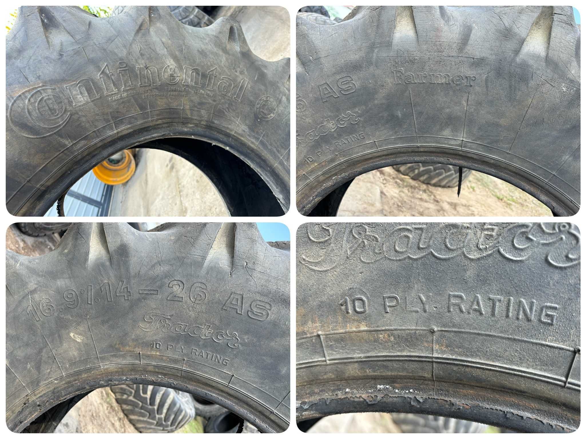 Opona Rolnicza 420/85-26 16.9/14-26 16.9-26 16.9/26 CONTINENTAL CAŁA