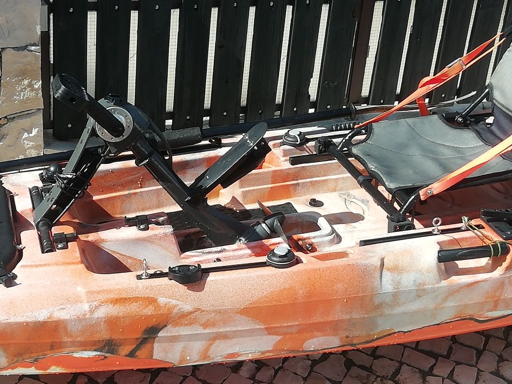 Kayak catcher pedais